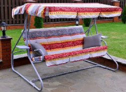 Качели садовые OLSA Люкс-3 (лист) с906 Качели садовые