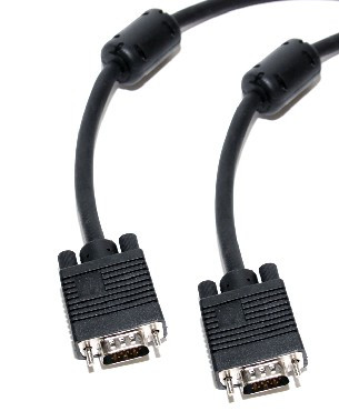Кабель VGA 5BITES APC-133-018 VGA / M-M / FERRITES / 1.8M