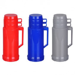 Термос VETTA Термос стеклянная колба "Туристический" 1,00л (2 чашки), 4 цвета 2644H/4 841-644