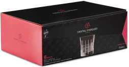 Набор стаканов CRISTAL DARQUES Q4354 Набор стаканов RENDEZ-VOUS 6шт 320мл низкие