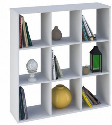 Стеллаж POLINI Стеллаж Polini Home Smart Кубический 9 секций, белый (1кор)