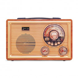 Радиоприёмник БЗРП РП-335 , УКВ 64-108МГц, бат.4*R20,220V, DC6В, акб 1200MA/H,BT/USB/MICROSD