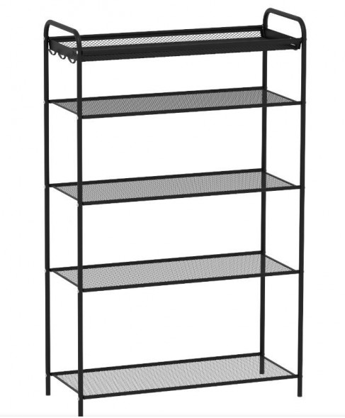 Подставка для обуви ЗМИ Подставка для обуви Верона 25 (VERONA 25 shoe rack) ПДОВ25 Черный
