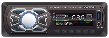 Автомагнитола DIGMA DCR-310B
