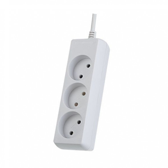 Удлинитель PERFEO (PF_A4682) &quot;POWERLIGHT&quot; - 3 роз - 1,5м - белый