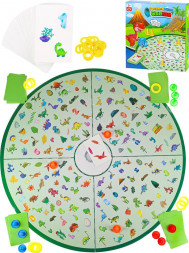 Игрушка NO NAME Игра наст. Детективная схема (29,5х29,5х4,5)(1игр.поле,12меток детк.,40колец,54карт.)(Арт.Y25458003)