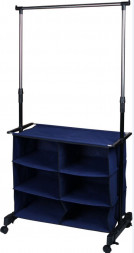 Вешалка напольная РЫЖИЙ КОТ Вешалка напольная с полкой и органайзером CR455 (312173)