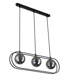 Люстра потолочная INDIGO 11017/3P Black (V000162)