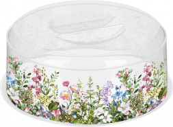 HOMVER Bergamo Цветущий луг D250мм с декором (бесцветный) 223112001/00