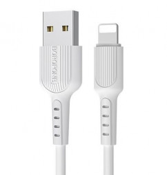 Кабель 8 Pin BOROFONE (6957531099505) BX16 "USB-Lightning 8 Pin 2.A 1M - белый