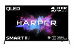 LED-телевизор HARPER 55Q850TS QLED-UHD-SMART Безрамочный