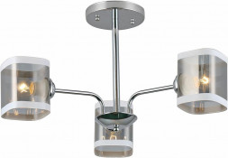 освещение HIPER Люстра Borneo H186-3, 3 х 60 Вт, хром