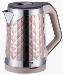 Чайник электрический VICONTE VC-3295 бежевый 2л нержавейка