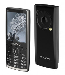 Телефон мобильный MAXVI P19 Black