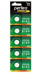 Элементы питания PERFEO CR1220/5BL LITHIUM (5)