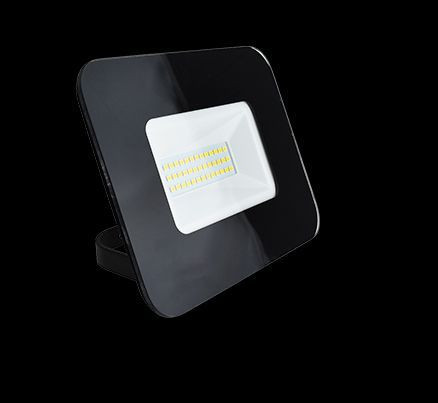 ПРОЖЕКТОРЫ СВЕТОДИОДНЫЕ ECOLA JPBD30ELB PROJECTOR LED 30,0W 220V 6000K IP65 Светодиодный Прожектор тонкий Черный 154X124X40