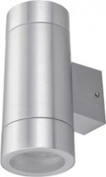 Светильник накладной влагозащищенный ECOLA FS53C2ECH GX53 LED 8013A 2*GX53 сатин-хром