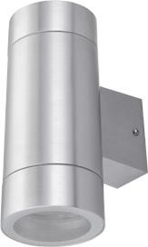 Светильник накладной влагозащищенный ECOLA FS53C2ECH GX53 LED 8013A 2*GX53 сатин-хром