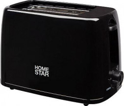 Тостер HOMESTAR HS-1015, цвет: черный (106193)