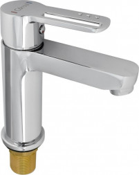 Смеситель для раковины CONSUL 4930 Смеситель на раковину шаровый ручка с прорезью