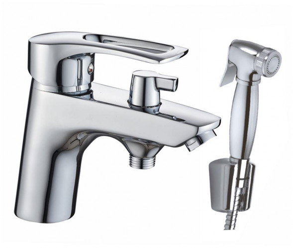 Смеситель GOTA ROCIO G261610-GOTA Avila Смеситель д/умывальника шар. с гигиен. лейкой, креп.гайка d40