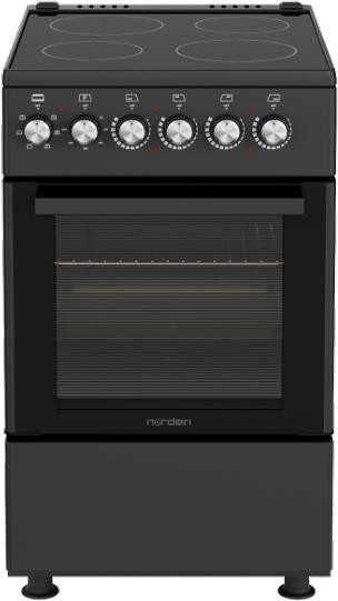Плита электрическая NORDEN FF5055XXVD Черный матовый