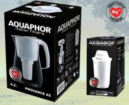 Фильтр-кувшин АКВАФОР ПРОВАНС А5 белый