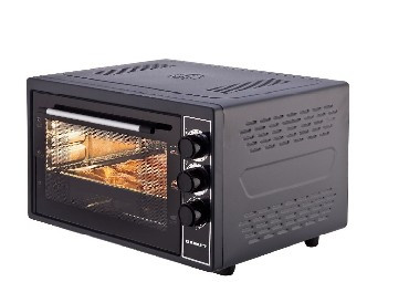 Печь электрическая KRAFT KF-MO 3801 BL черный