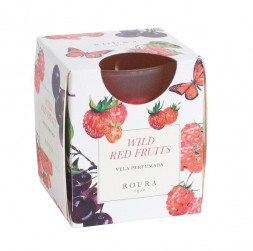 Свеча ROURA Ароматизированная в стакане Ягоды фрукты 333033.134