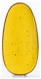 Блюдо SAMOLD 206-55069 ХОРЕКА ДЫНЯ, овальное 330х170мм