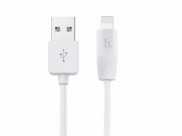 Дата-кабель 8 Pin HOCO (6957531032014) X1 Rapid USB (m) - 8 Pin (m) 2m - белый