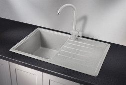 Мойка кухонная GRANULA ST-7602 БАЗАЛЬТ СтандАРТ кварц