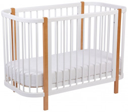 Матрас POLINI Матрас детский Polini kids Волшебные сны Перышко 119х59х10, с закругленными углами, бязь (1уп)