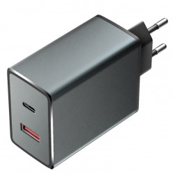 автомобильное зарядное устройство OLMIO TC-017 36W, USBx2, 6A, QC3.0, Type-C PD (038871)