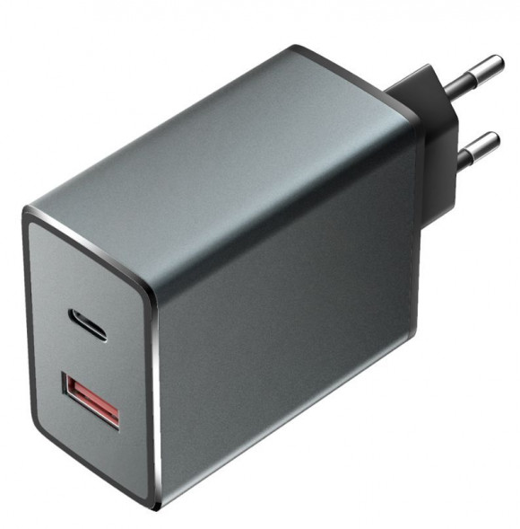 автомобильное зарядное устройство OLMIO TC-017 36W, USBx2, 6A, QC3.0, Type-C PD (038871)