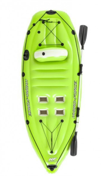 Лодка BESTWAY Лодка надувная Koracle, 270 х 100 см, вёсла, насос, 65097