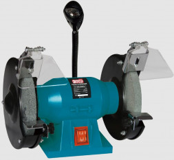 Станок точильный ЭНЕРГОПРОМ Home Master ТС-150/280Л с лампочкой(280Вт.круг 150х16х12,7мм)(белый кв.) 00-00017792
