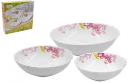 Набор салатников LAVENIR 3PCS HKW YF-16026 (75617)