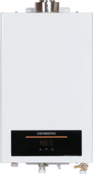 Проточный газовый водонагреватель GENBERG 710.01 Turbo Max 12 л. Белая