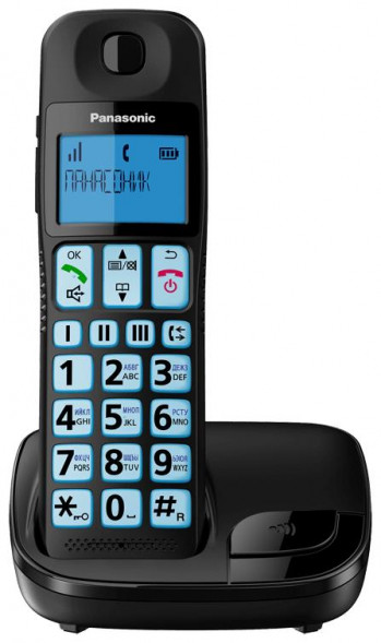 Телефон цифровой PANASONIC KX-TGE110UCB