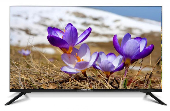 Телевизор VESTA TV LED V32LH4000 черный Безрамочный