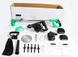 Набор инструментов ZITREK (GreenCut 20, ZKBL20) 2 в 1, 1х2.0Ач, 1х4.0Ач) 082-2021