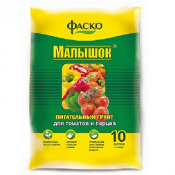 Торфяная продукция МАЛЫШОК Грунт для томатов и перцев 5л