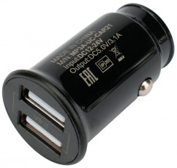 Автомобильное зарядное устройство CABLEXPERT (21236) MP3A-UC-CAR21