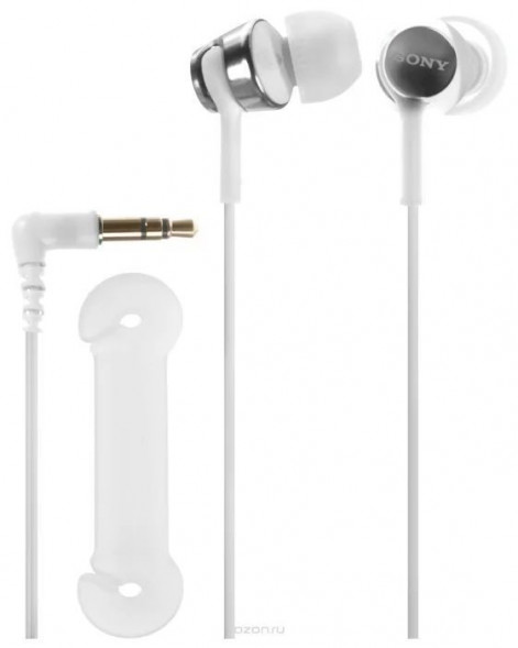Наушники SONY MDR-EX155AP/W Цвет белый