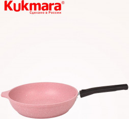 Сковорода KUKMARA 221tsr а/пр литая 22см съемн/руч Trendy style rose