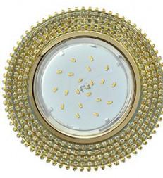 светильники ECOLA FG53RGECB GX53 золото