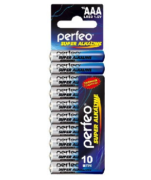 Элементы питания PERFEO LR6/10BL SUPER ALKALINE (120)