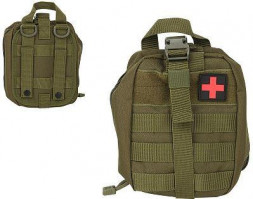 Сумка ECOS Сумка BL032, цвет: тёмно-зелёный, объём: 2л 105602