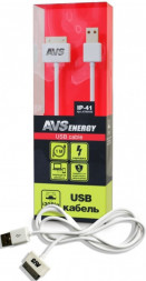 Кабель AVS IP-41 для iphone 4 (1м)